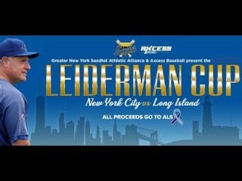 Featured image for “BACKUP RECORDING | Boys HS Baseball | 5th Annual Mike Leiderman Cup – NYC vs Long Island”