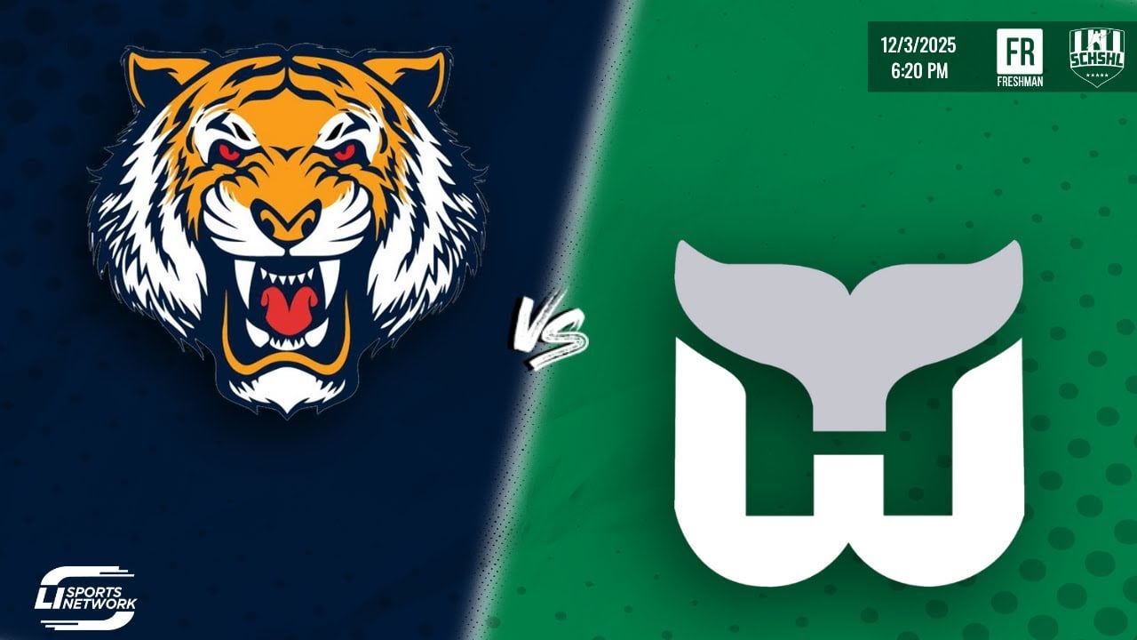 Featured image for “SCHSHL Freshman Hockey | Northport/Huntington Blue vs Southampton”