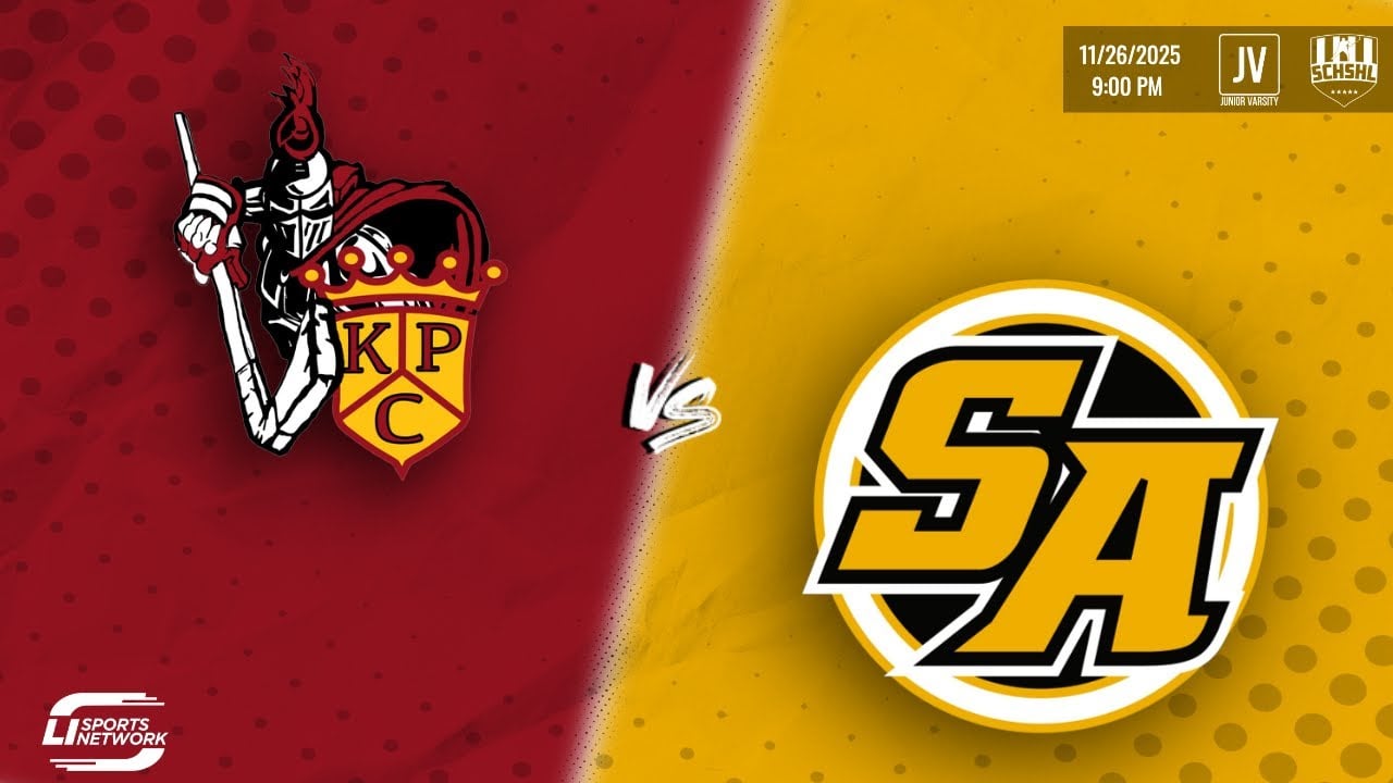 Featured image for “SCHSHL Varsity Hockey | Patchogue-Medford vs St. Anthony’s”